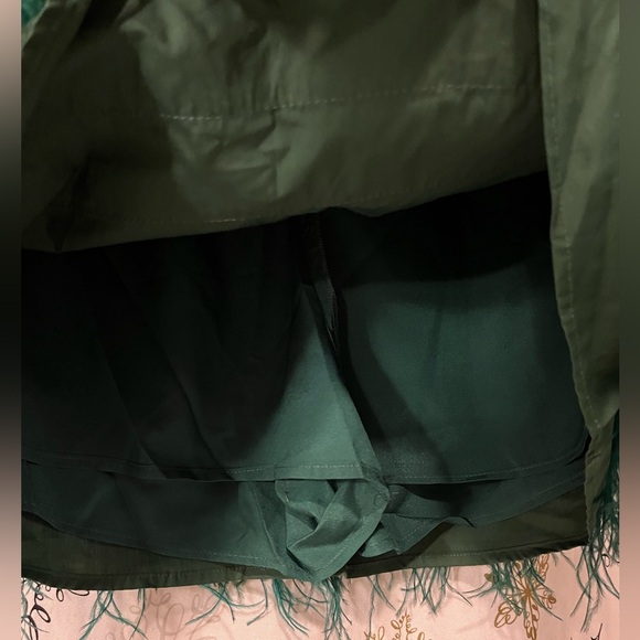 Queen of Sparkles Green Feathers Skort - Picture 6 of 6